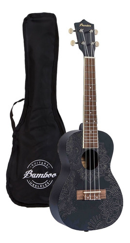 Ukelele Concierto Bamboo U-23 Soulmandala Incluye Funda Pua