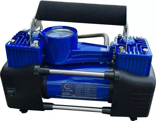 Imagen 2 de 5 de Compresor De Aire Inflador Portátil Auto 12v Kld