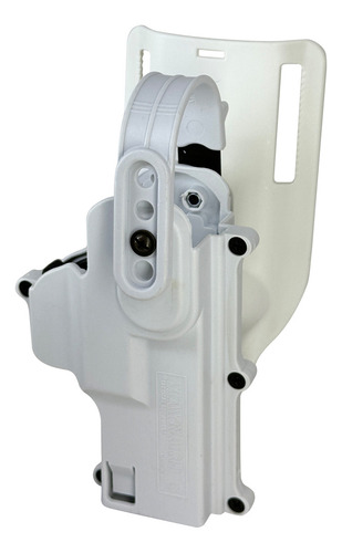 Coldre Cintura Curto Maynards Mc03 Branco Destro p/ Pistola Taurus 24/7, PT840, TH9c, TH380, G2c, SIG Sauer P320 e P226