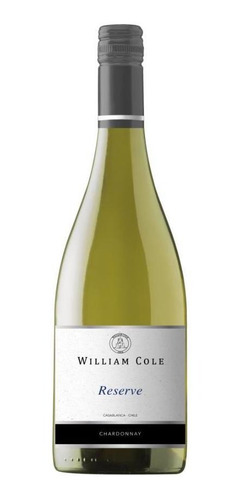 6 William Cole Reserve Chardonnay Ref. Retail $30.000