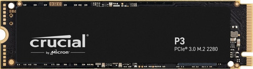 Imagen 5 de 8 de Disco sólido interno Crucial CT1000P3SSD8 1TB negro