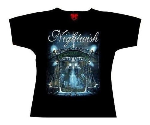 Nightwish Polo Mujer Talla Small [rockoutlet] Remate