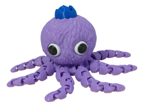 Muñeco Meme Blueberrinni Octopussini Pulpo Italian Brainrot