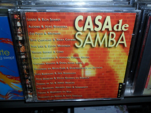 Cd Casa De Samba Ao Vivo  Cd Semi Novo