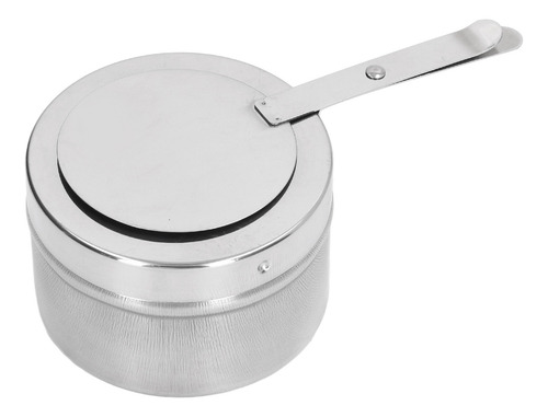 Estufa De Cera Portátil De Acero Inoxidable Con Asa Y