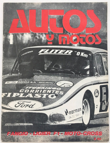 Revista Autos Y Motos N° 1 Fangio