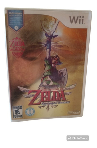 The Legend Of Zelda Skyward Sword Wii 25 Aniversario.