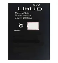 Comprar Batería Likuid Max 5.0 2000mah Tienda 