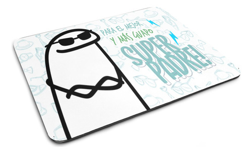 Mouse Pad Flork, Para El Mejor, Super Padre, Para Regalo