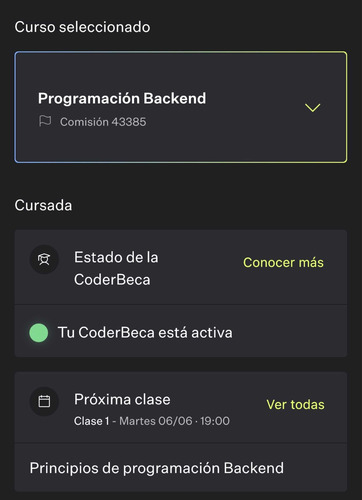 Imagen 2 de 3 de Cursos Programación Coderhouse