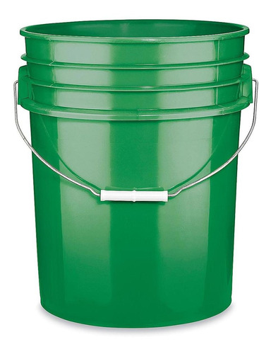 Cubeta De Plástico - 19l, Verde - 5/paq - Uline