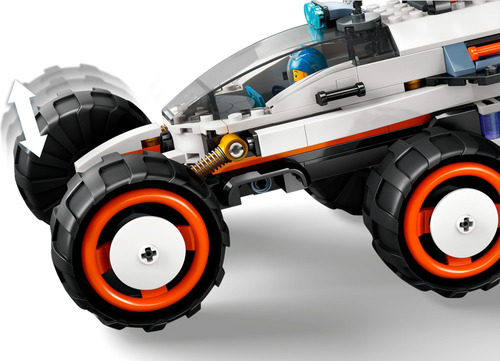 Lego City Róver Explorador Espacial Y Vida Extraterrestre