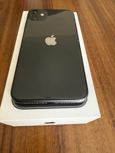 Apple iPhone 11 (64 Gb) - Negro Pila Nueva, Listo Para Agregar Id (Usado)