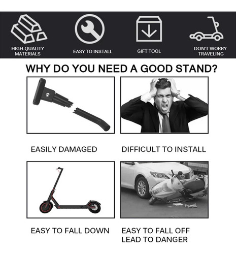 Para Soporte Para Piezas Reparación Scooter Eléctrico