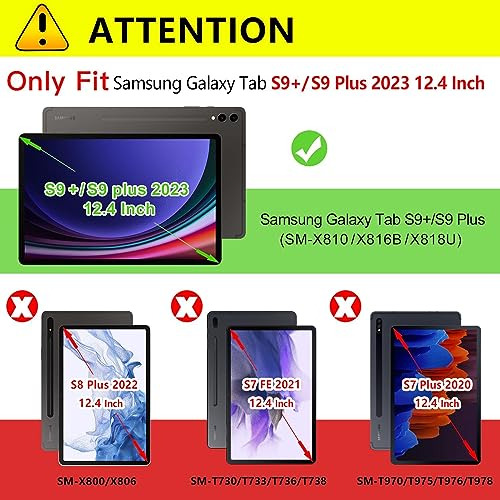 Funda Para Galaxy Tab S9 Plus 12.4 PuLG Tablet (2023 ) (mode