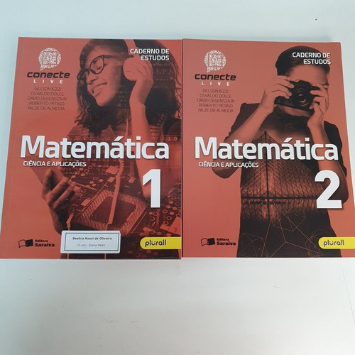 Livro Matemática Ciência E Aplicações  Volumes I E Ii Gelson Iezzi Osvaldo Dolce V2831