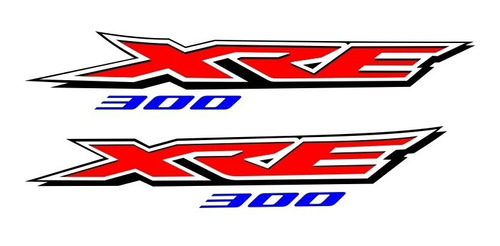 Kit Adesivos Emblemas Xre 300 2016