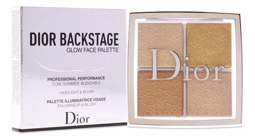 Paleta Facial Dior Dior Backstage Glow 003 Pure Gold 10 Ml