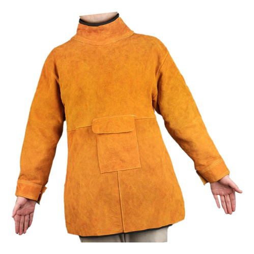 Delantal De Soldadura Con Mangas, Chaqueta De Longitud 85cm