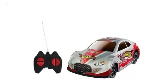 Carro A Control Remoto Hot Wheels Blaze Runner Gris Rojo 