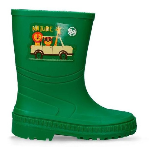 Imagen 2 de 4 de Botas Verde Bubblegummers Odiseo Niño