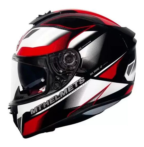 Capacete Mt Sv Blade 2 Fugue Red