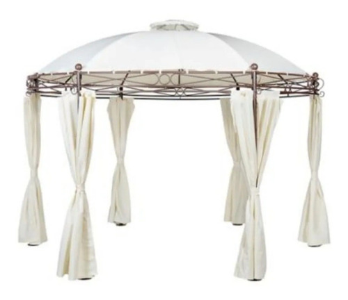 Imagen 1 de 6 de Toldo Pergola Con Cortinas 3.5 X 3.5 Mt Elegante