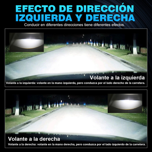 Focos Led Lupa H4 Proyector Canbus Traer Ojo De Demonio Rojo