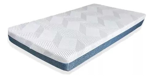 Imagen 2 de 4 de Colchón En Caja Suavegom Confort Box 2 Plazas 140x190 Espum Color Blanco/gris