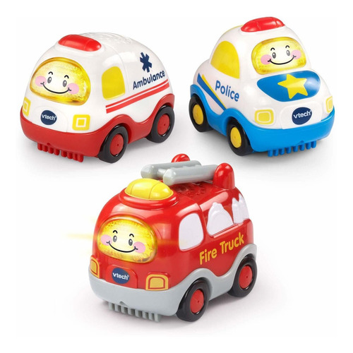 Carro De Juguete Vtech Go! Go! Smart Wheels De Emergenci Vrn