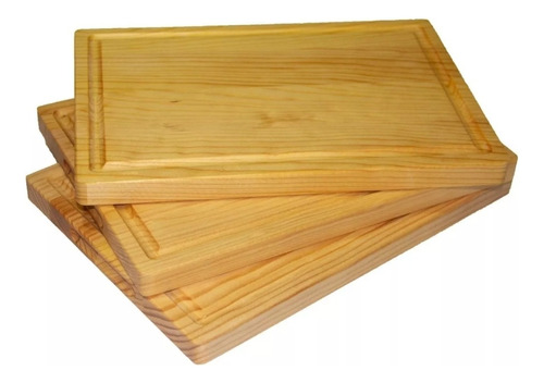 Tabla Parrillera Tabla Para Picar Platos De Madera 2 Pzs