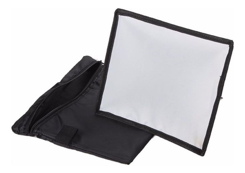 Suavisador De Flash Portátil 17x15 Cm Com Bolsa Para Flash