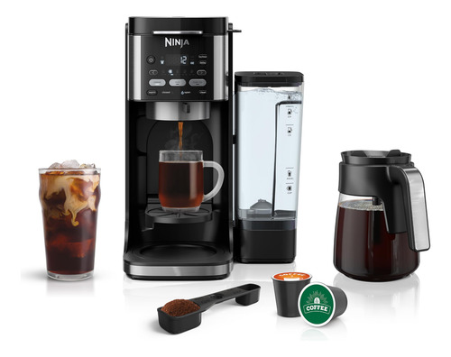 Cafetera Ninja Dualbrew Caliente Y Helado Para 12 Tazas