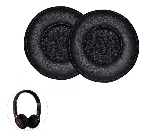 Almohadillas Para Monster Beats Mixr Auriculares Negro