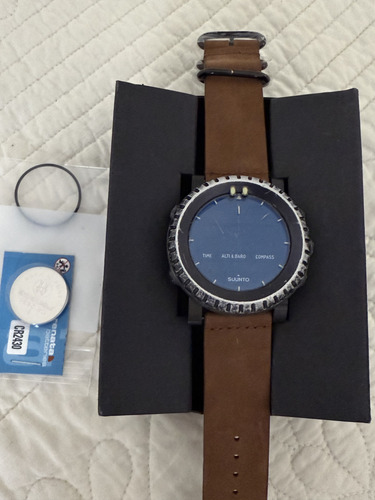 Reloj Deportivo Suunto Core Negro Milanese Chocolate Negro (Usado)