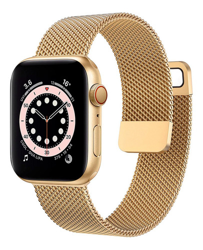 Correa Para Apple Watch Magnetica Metal Premium 42 44 Mm