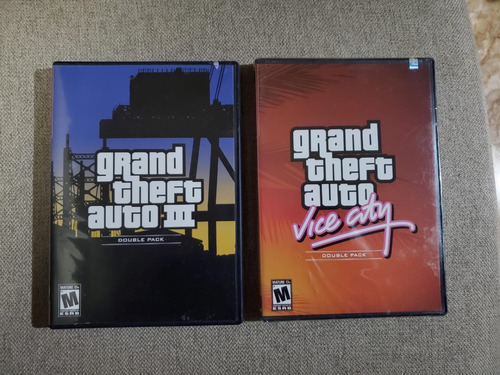 Gta Vice City Y Gta 3 Ps2 - Double Pack Edition Zellado Leer (Usado)