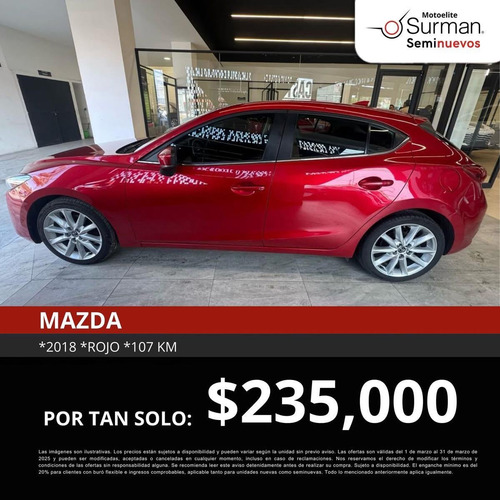 Mazda 3 Hb 2018 Coló Rojo Rines 18