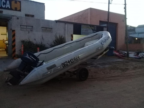 Imagen 2 de 4 de Semirrigido Viking 5.20 Plus, Motor Fuera De Borda Sail 40hp