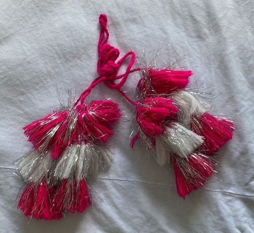 Traje Danza Caporal Tulmas Para Carnaval Fucsia L (Usado)