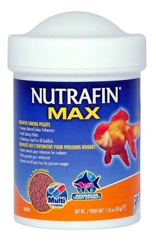 Alimento Nutrafin Max Goldfish Pellets 100ml Acuario Peces