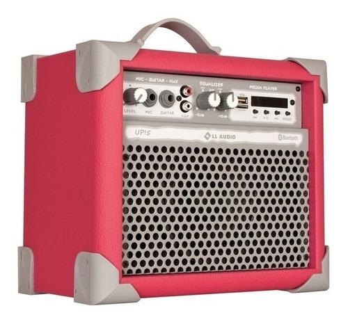 Caixa Amplificadora De Som Multiuso Ll Audio Up5 Rosa