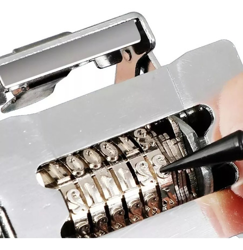 Timbre Foliador De 6 Dígitos Con Entintado Automático Número