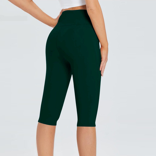 Capris De Entrenamiento Para Mujer, Casuales, De Verano, Con