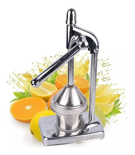 Exprimidor De Jugo Citricos Manual Acero Inoxidable Carol