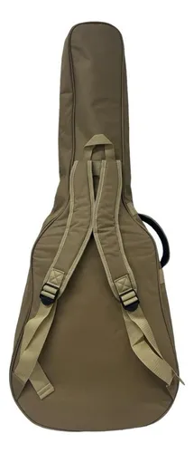 Gig Bag Violão Tagima Easy Way Sand 8mm Cor Bege Gig Bag Violão Tagima Easy Way Sand 8mm Cor Bege