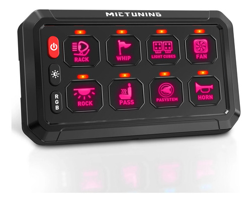Botonera Universal Inalambrica Mictuning P1 8 Botones