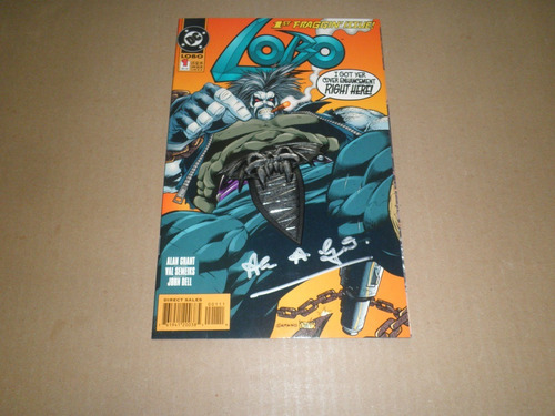 Lobo #1 Dc Ingles Firmado Alan Grant (Usado)