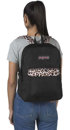 Mochila Jansport Superbreak Plus - Leopard Life