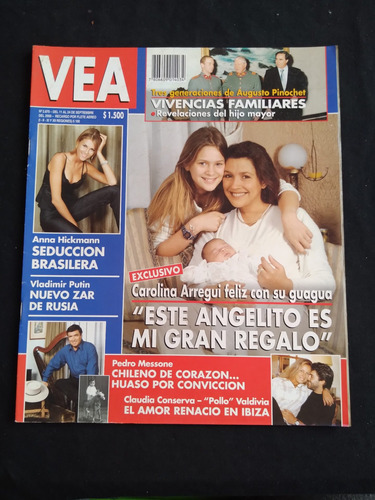 Vea N° 2870 11 Al 24 De Sep Del 2000 Carolina Arregui. J